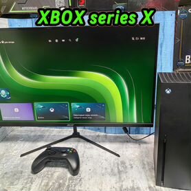 Xbox series X ростест + геймпад, коробка