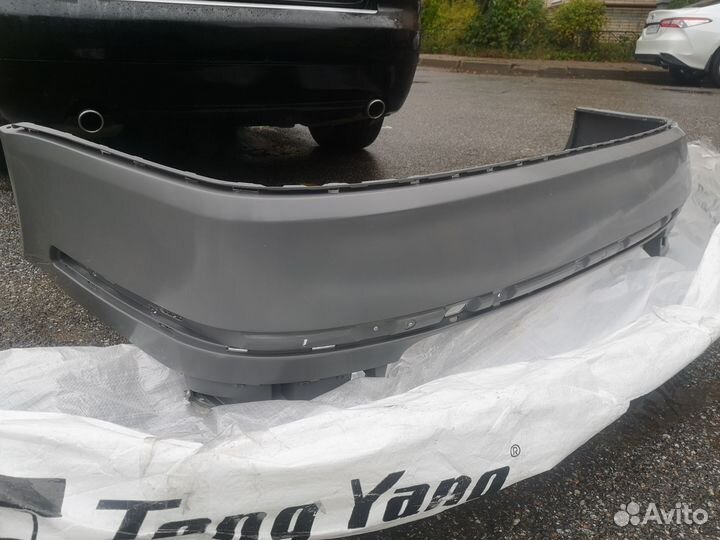 Задний бампер Octavia II a5 04-08г без парктроника