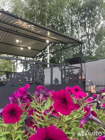 Аренда беседки с мангалом