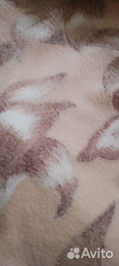 Плед флисовый бу