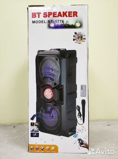 Портативная акустическая система колонка BT-1776