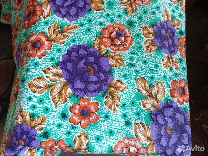 Отрез ткани сатин Индия