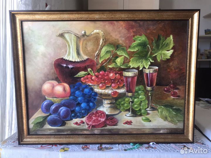 Картина маслом натюрморт