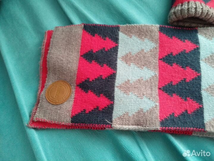 Шапка и шарф reima 52 54 на девочку зима