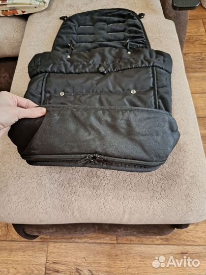 Утепленный чехол на ножки в прогулочную коляску