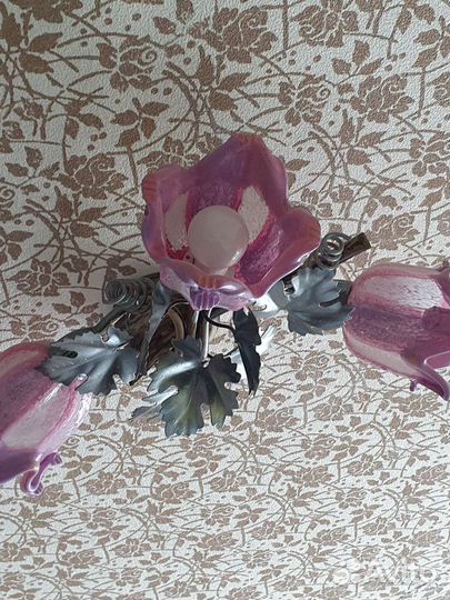 Люстра потолочная бу