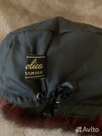 Шапка норковая новая