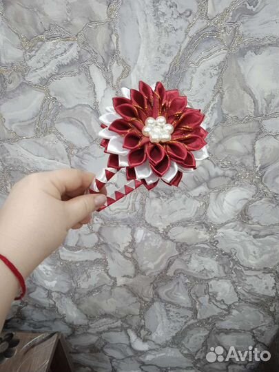 Ободок для волос ручной работы