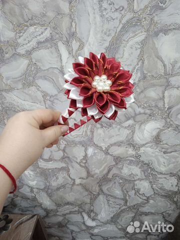 Ободок для волос ручной работы