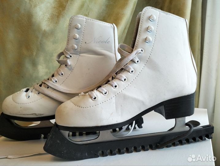 Коньки ледовые мужские, женские, детские