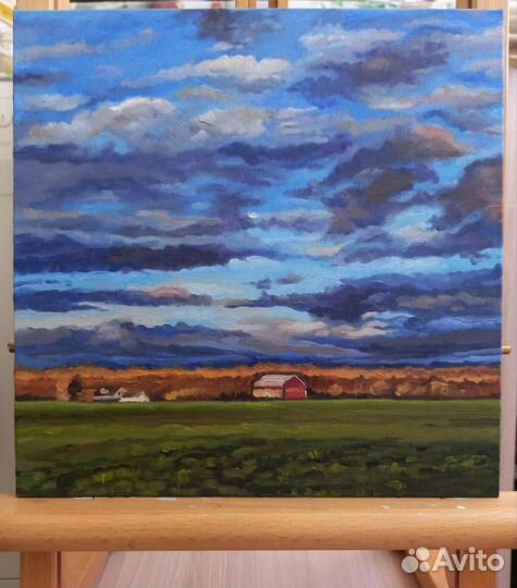 Картина маслом пейзаж