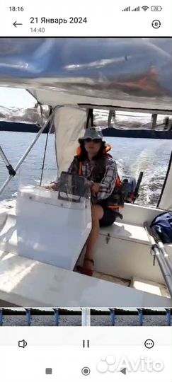 Продам - лодка Кайман 350+9,9 Мот.+трансформ.приц