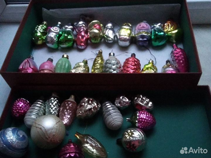 Ёлочные игрушки СССР 70-80год