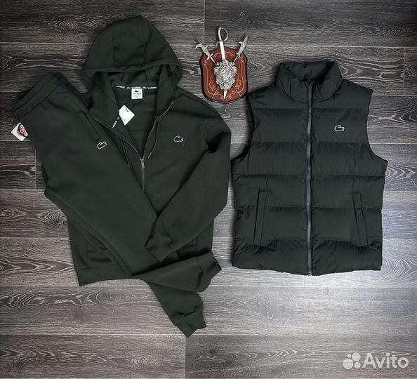 Спортивный костюм тройка Lacoste