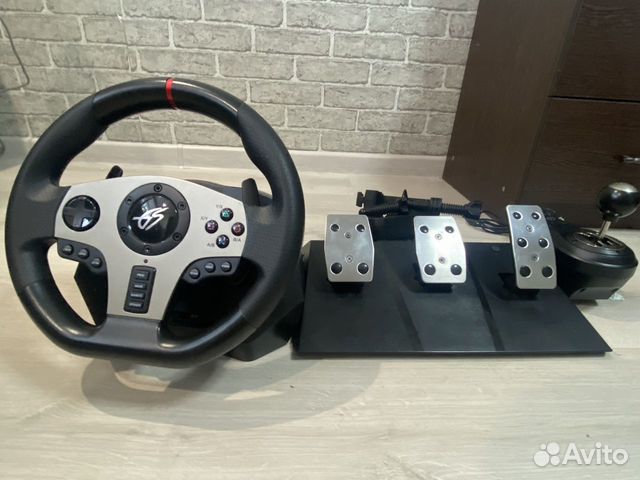 Игровой руль dexp wheelman pro gt