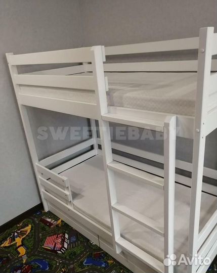 Детская кровать двухъярусная