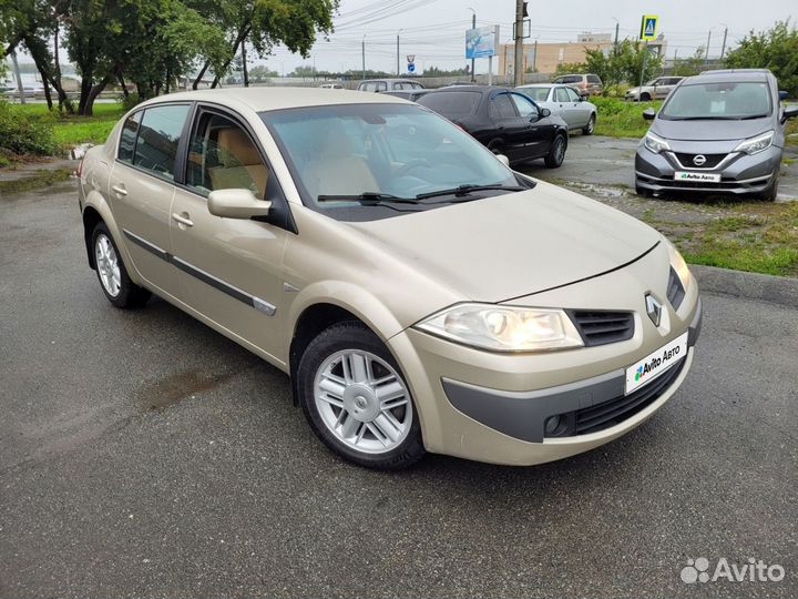 Renault Megane 1.6 AT, 2006, 175 000 км