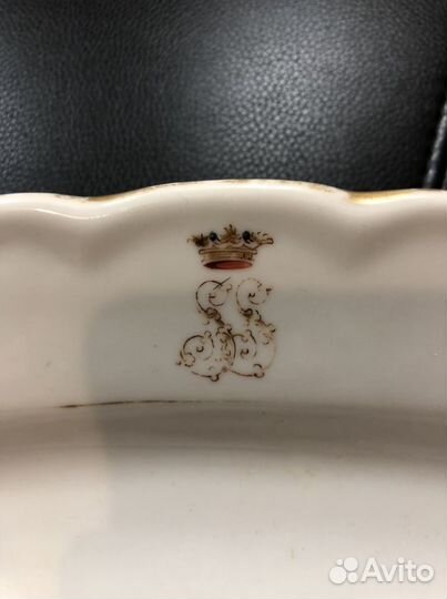 Большое блюдо Корниловых. С короной