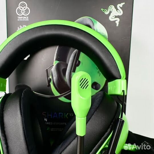 Razer Blackshark V2 X (Зеленые)