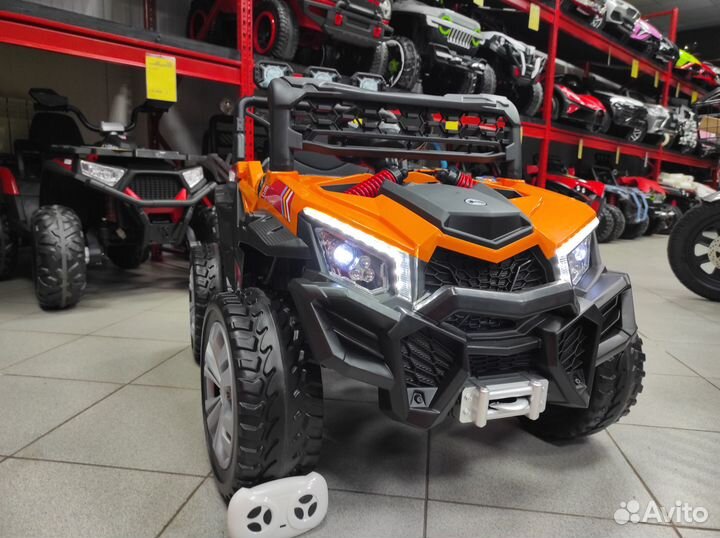 Электромашинка детская новая Багги на пульте