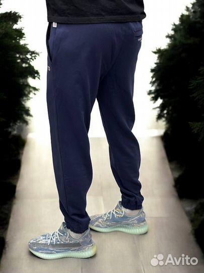 Спортивные штаны на манжете Tommy Hilfiger синие