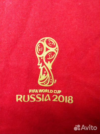 Футболка Россия с чм2018 Adidas (как новая)