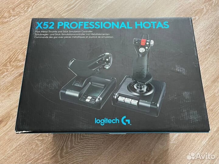 Logitech X52 Pro H.O.T.A.S. руд рус