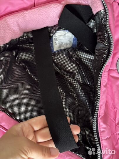 Зимний комбинезон для девочки 116