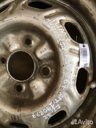 Запасное колесо mitsubishi galant 7 R14 4 /114.3
