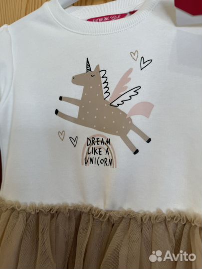Платье для девочки 98 новое
