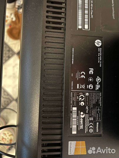 Продам Моноблок HP pavilion 20