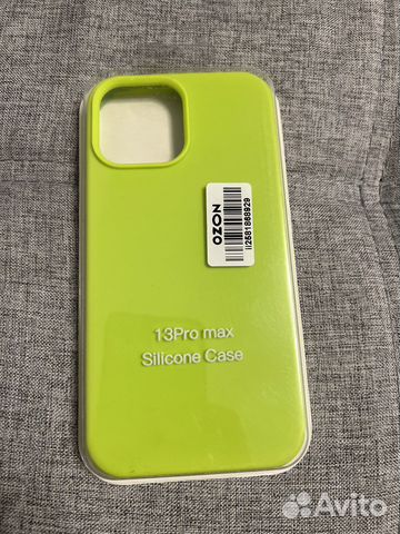 Силиконовый чехол на iPhone 13 pro max