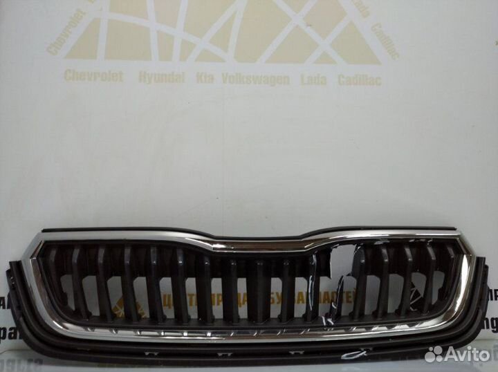 Решетка радиатора Skoda Rapid 2 NK6 2020-2022