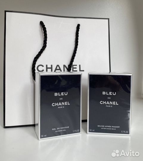 Bleu de chanel подарочный набор