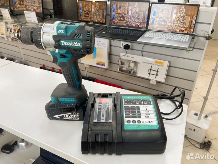 Ч7) Шуруповерт Makita DDF486