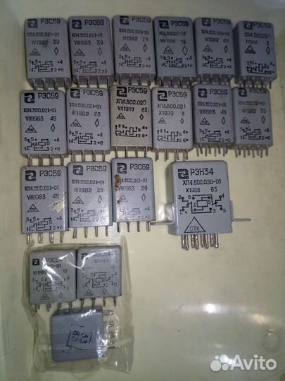 Реле рэс 34, 54, 59