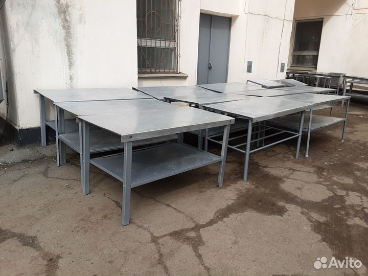 Столы разделочные металлические