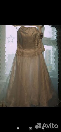 Свадебное платье с корсетом