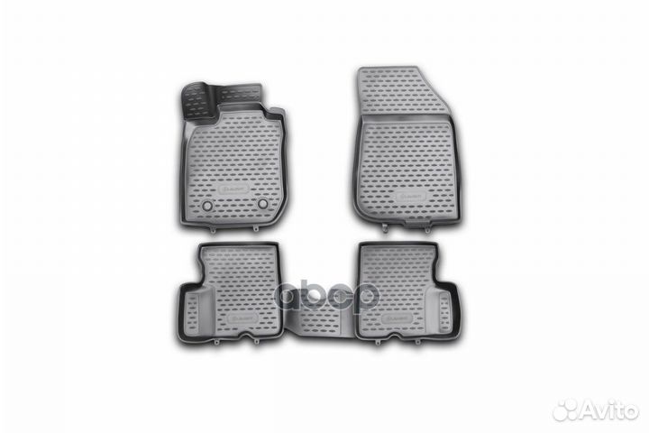 Коврики 3D в салон renault Duster 2WD, 2011-201