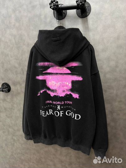 Худи оверсайз Fear of god Essenrtials