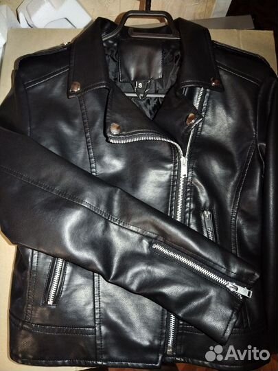 Кожаная куртка косуха детская