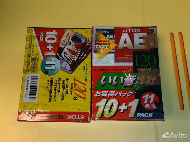 Два блока аудиокассет TDK AE 120 для Андрея