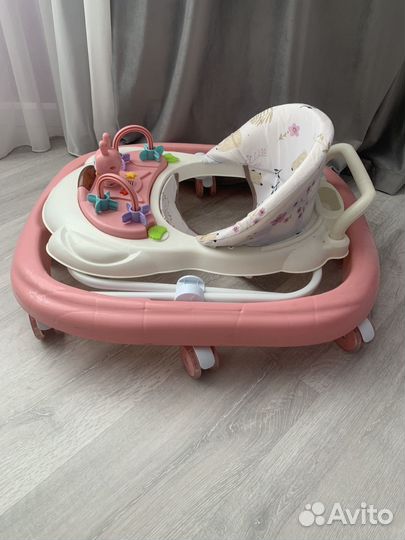 Ходунки Everflo Zaya розовые