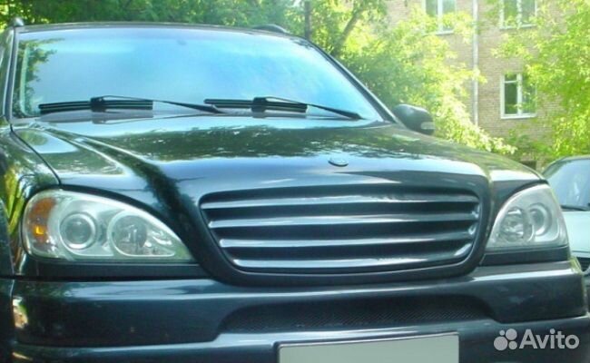 Юбка передняя Brabus Mercedes ML W163 (дорест.)