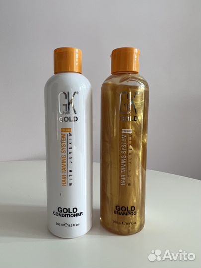 Шампунь и кондиционер Global keratin gold