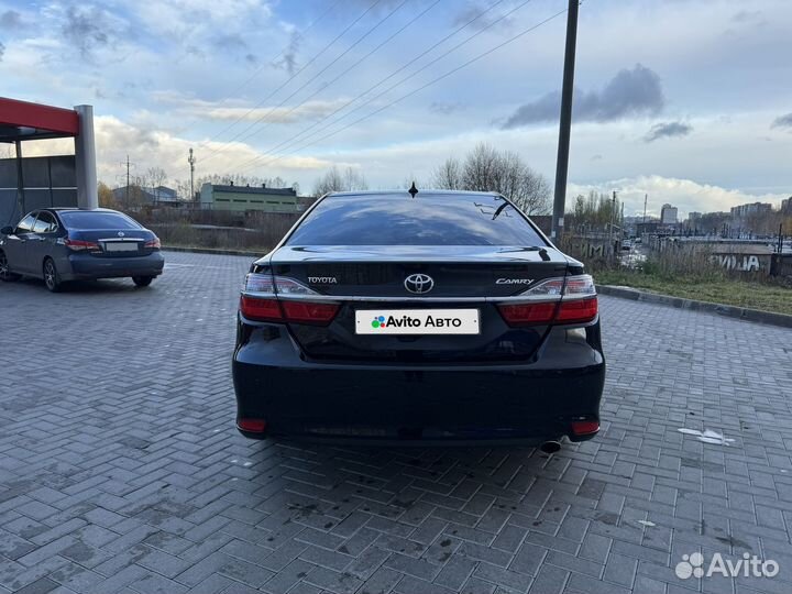 Toyota Camry 2.5 AT, 2016, 166 567 км