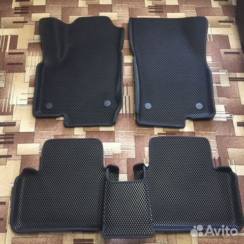 Коврики eva 3d с бортами Volkswagen Tiguan II