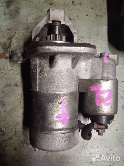 Стартер nissan qashqai