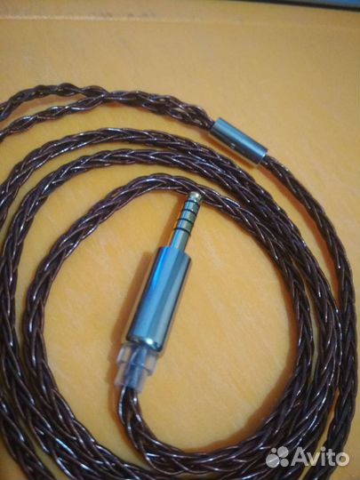 Балансный кабель для наушников 4,4 mmcx