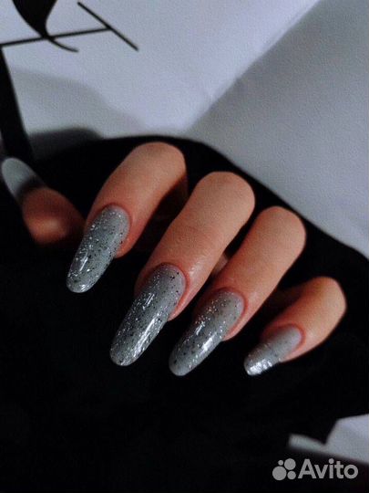 Маникюр с наращиванием